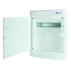 Щит встраиваемый 12 модулей IP40 белые дверцы ETI ECM24PO MEDIA/EMPTY