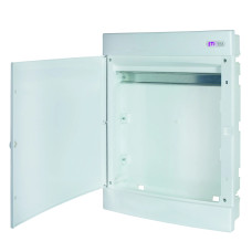 Щит встраиваемый 54 модуля IP40 белые дверцы ETI ECM 3x18PO MEDIA/EMPTY