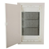 Щит металопластиковий 592х346х96 мм IP30 білі дверцята ETI ECG42 MEDIA-PO