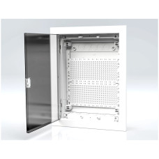 Щит металопластиковий 442х346х96 мм IP30 прозорі дверцята ETI ECG28 MEDIA-PT