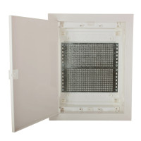 Щит металопластиковий 442х346х96 мм IP30 білі дверцята ETI ECG28 MEDIA-PO