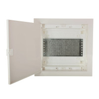 Щит металопластиковий 317х346х96 мм IP30 білі дверцята ETI ECG14 MEDIA-PO