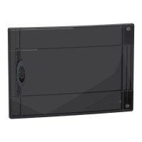 Дверь дымчатая 1 ряд 18 модулей Schneider Electric PrismaSeT XS