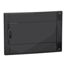 Дверь дымчатая 1 ряд 18 модулей Schneider Electric PrismaSeT XS