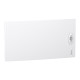 Дверь сплошная белая 1 ряд 24 модуля Schneider Electric PrismaSeT XS