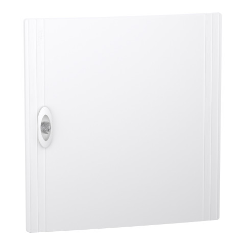 Дверь сплошная белая 2 ряда 18 модулей Schneider Electric PrismaSeT XS