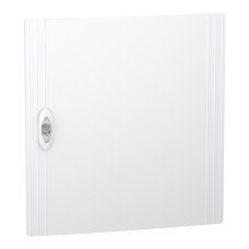 Дверь сплошная белая 2 ряда 18 модулей Schneider Electric PrismaSeT XS