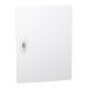 Дверь сплошная белая 2 ряда 26 модулей Schneider Electric PrismaSeT XS