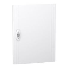 Дверь сплошная белая 2 ряда 26 модулей Schneider Electric PrismaSeT XS
