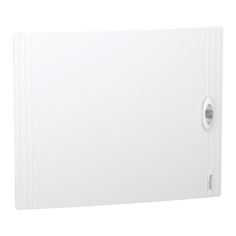 Дверь сплошная белая 2 ряда 48 модулей Schneider Electric PrismaSeT XS
