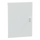 Дверь сплошная белая 4 ряда 96 модулей Schneider Electric PrismaSeT S
