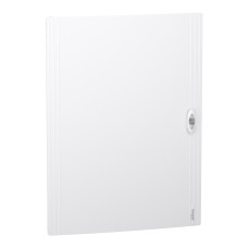Дверь сплошная белая 4 ряда 96 модулей Schneider Electric PrismaSeT XS