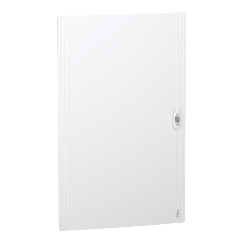 Дверь сплошная белая 5 рядов 120 модулей Schneider Electric PrismaSeT XS