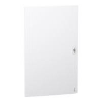 Дверь сплошная белая 5 рядов 120 модулей Schneider Electric PrismaSeT XS