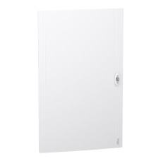 Дверь сплошная белая 5 рядов 120 модулей Schneider Electric PrismaSeT XS