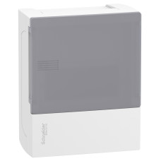 Щит навесной 6 модулей 1 ряд IP40 дымчатые дверцы Schneider Electric Mini Pragma