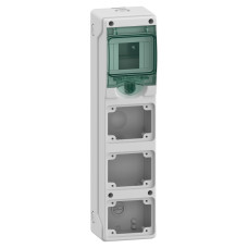 Щит навесной 4 модуля с 3 отверстиями IP65 Schneider Electric Mureva