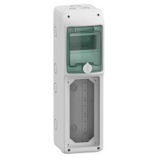 Щит навесной 5 модулей с 1 отверстиями под розетки IP65 Schneider Electric Mureva