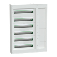 Щит 144 модулі 6 рядів IP30 з розподільчим каналом Schneider Electric PrismaSeT S