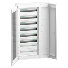 Щит 192 модулі 8 рядів IP30 з розподільчим каналом Schneider Electric PrismaSeT S