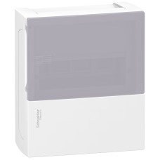 Щит навесной ЩРН-П 8 модулей IP40 серые дверцы Schneider Electric Resi9