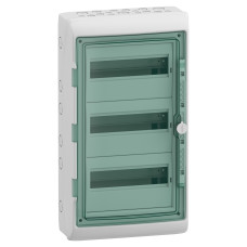 Щит навесной ЩРН-П 36 модулей IP65 прозрачные дверцы с клеммами N+PE Schneider Electric Mureva