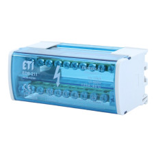 Распределительный блок 2P 125А 11 выходов ETI EDB-211 L+PE/N