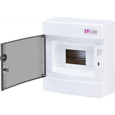 Щит навесной ЩРН-П 8 модулей IP40 прозрачные дверцы ETI ECT8PT