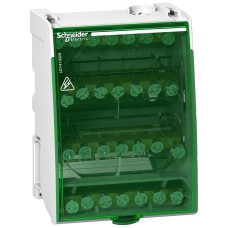 Распределительный блок 4P 100А 4х7 присоединений Schneider Electric Linergy DS