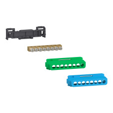 Клеммный блок 8 отверстий 4х16+4х10 мм² PE/N Schneider Electric Linergy