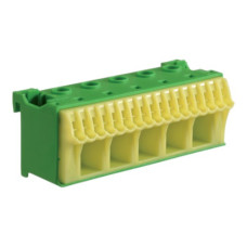 Блок PE-клемм 1P 5х16+17х4 мм² ширина 90 мм Hager QuickConnect