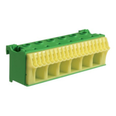 Блок PE-клемм 1P 6х16+20х4 мм² ширина 105 мм Hager QuickConnect