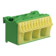 Блок PE-клемм 1P 3х16+11х4 мм² ширина 60 мм Hager QuickConnect