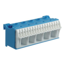 Блок N-клемм 1P 5х16+17х4 мм² ширина 90 мм Hager QuickConnect