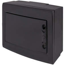 Щит навесной ЩМПп 12 модулей IP40 чёрный E.NEXT e.plbox.pro.n.12b.black
