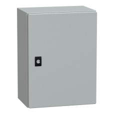 Щит металевий ЩМП 400х300х200 мм IP66 з монтажною панеллю Schneider Electric