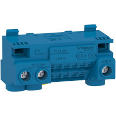 Клеммный блок N 14 отверстий 3х25+11х4 мм² Schneider Electric