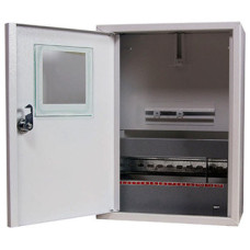 Щит металлический навесной ЩУРн-1 12 модулей IP30 E.NEXT e.mbox.stand.n.f1.12.z