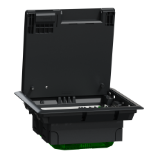 Люк напольный, пластиковый, 4 модуля M, Unica System+ серый Schneider Electric
