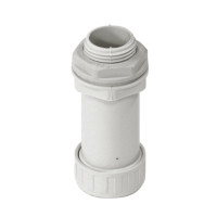 Муфта труба-коробка BS 40 IP65 сіра IEK