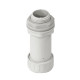 Муфта труба-коробка BS 40 IP65 сіра IEK