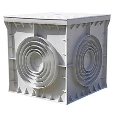 Колодязь кабельний пластиковий 200х200х200 e.manhole.Cover E.NEXT