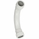 Поворот на 90 труба-труба IP 65 CS25 сірий IEK