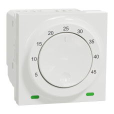 Терморегулятор для теплого пола 10А белый Schneider Electric Unica New