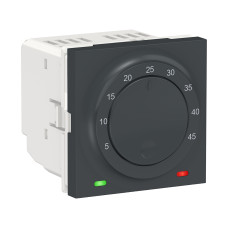 Терморегулятор для теплого пола 10А антрацит Schneider Electric Unica New
