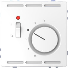 Терморегулятор комнатный с выключателем 230В лотос Schneider Electric D-Life