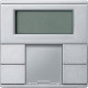 Терморегулятор KNX с дисплеем 2-кнопочный алюминий Schneider Electric System M