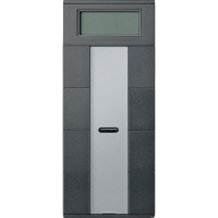 Терморегулятор KNX з дисплеєм 4-кнопковий антрацит Schneider Electric System M