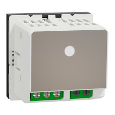 Терморегулятор комнатный со встроенным датчиком 8А антрацит Schneider Electric Unica New