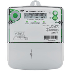 Счетчик 3-фаз. NIK 2300 ARTT.2000.MC.11 (A+R+, 4 тарифа, 5(10)А, 3*220/380В)